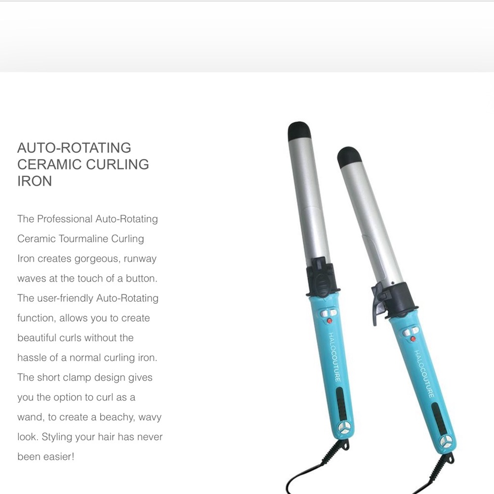 Halocouture Auto Rotating Curling Iron
